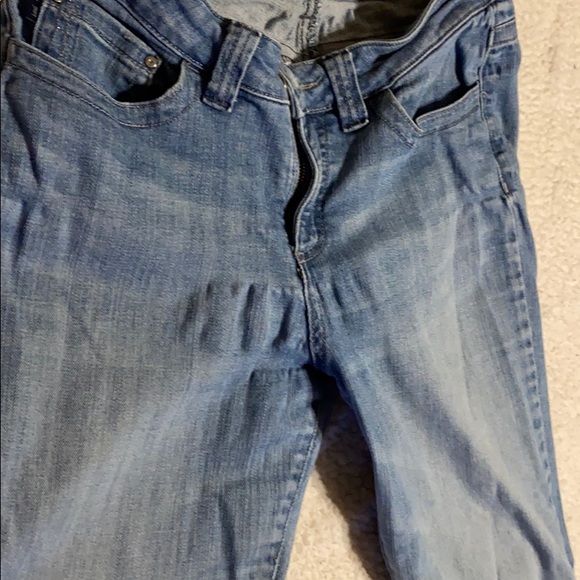 Distressed Lee Jeans size 12 Long - Picture 6 of 13